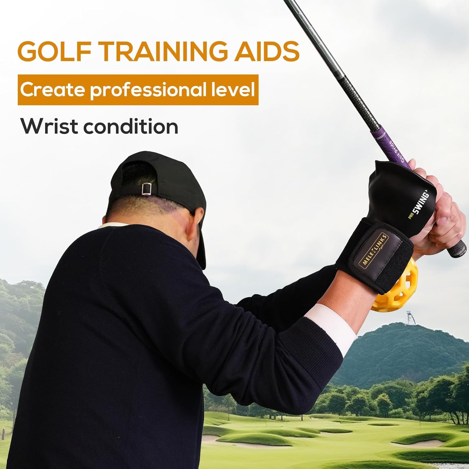 Ultimate Golf Swing Trainer Ball - Perfect Aid for Beginners to Perfect Grip & Posture!