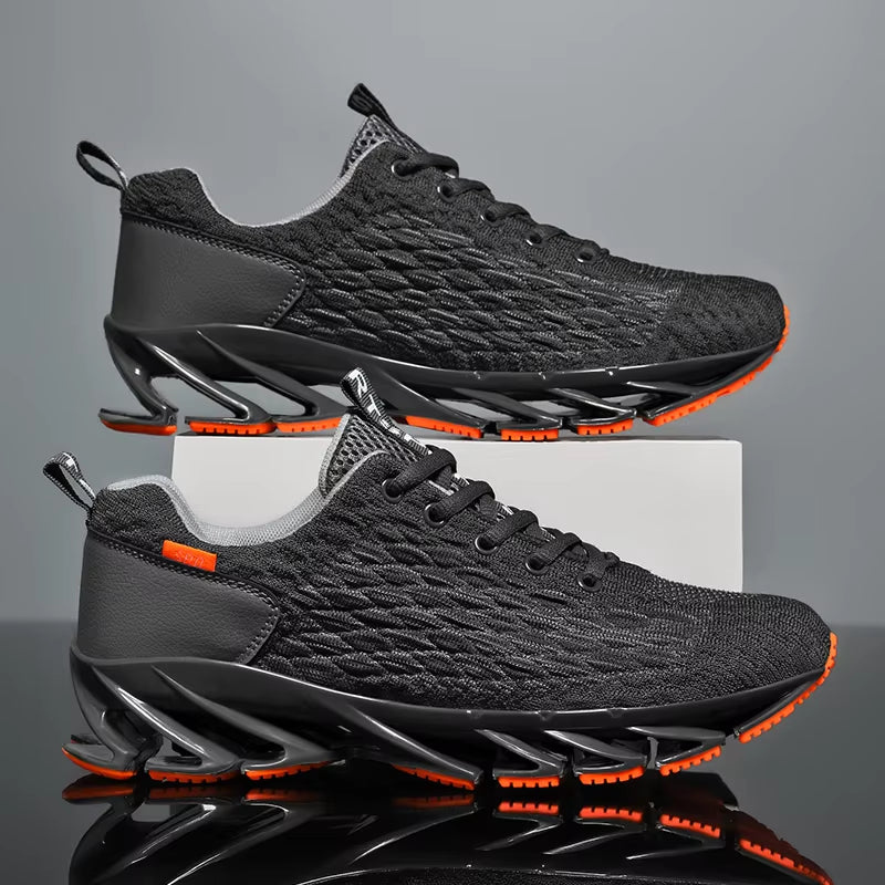 Stylish Breathable Men’s Sneakers - Non-Slip Casual Sports Shoes for Spring & Autumn