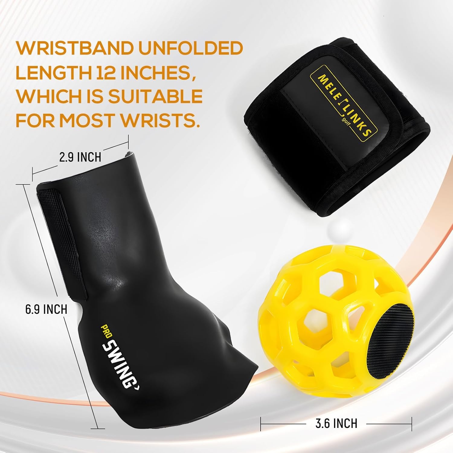 Ultimate Golf Swing Trainer Ball - Perfect Aid for Beginners to Perfect Grip & Posture!
